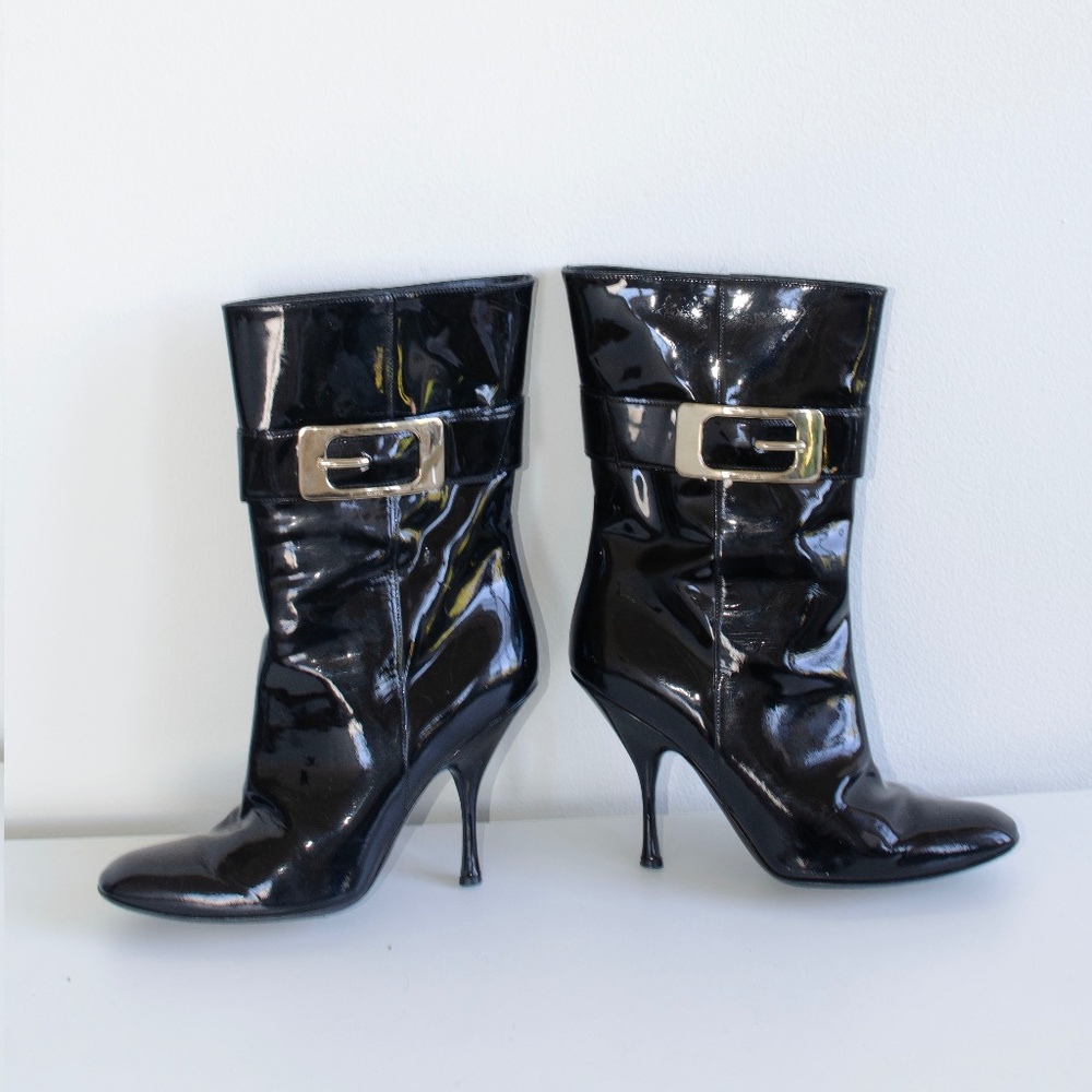 Black Gucci Booties